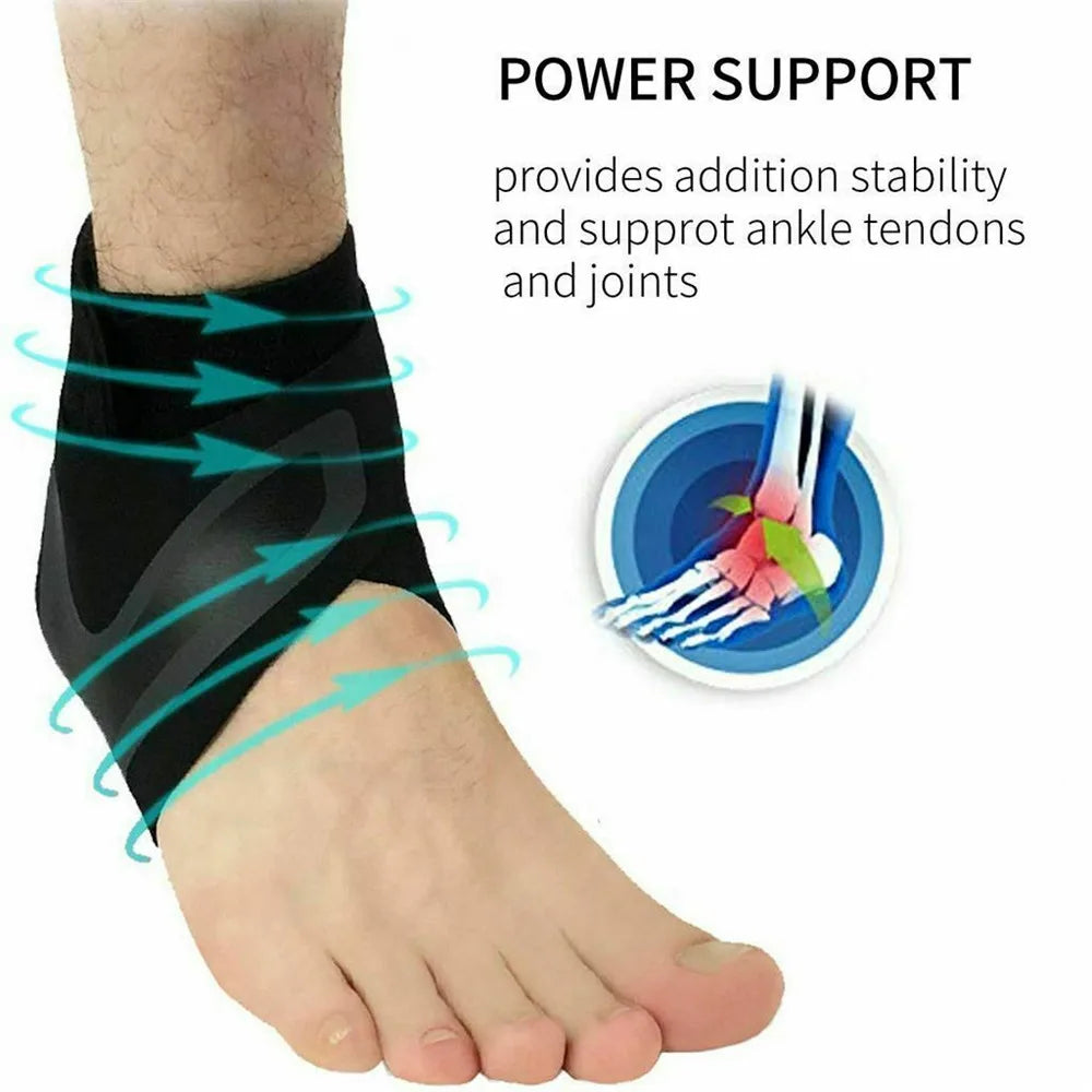 1 Pc Ankle Brace Support Compression Sleeve Elastic