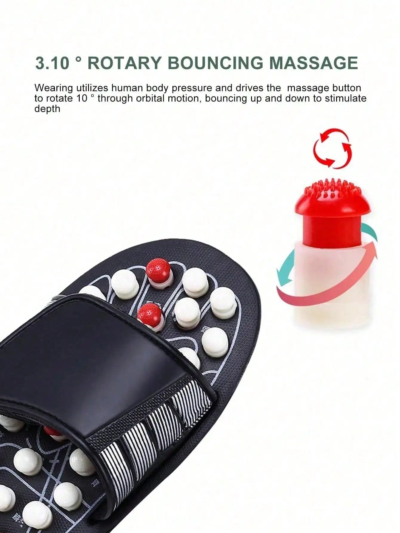 Massage Slippers Sandal For Men Feet