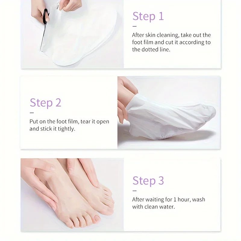 GZE Foot Peel Mask Skin Exfoliating Foot Masks for Dry,