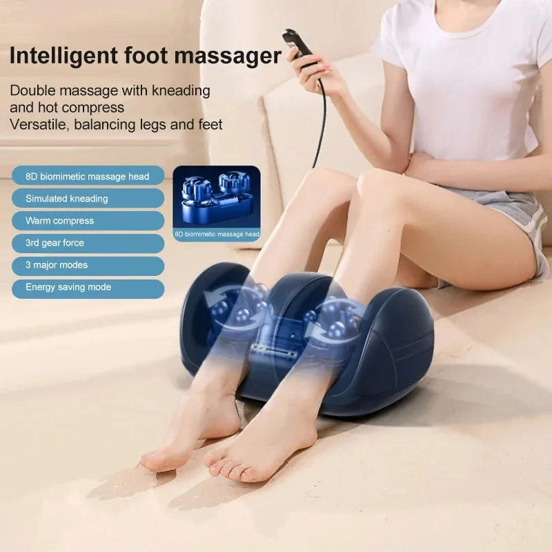 Extra Big Electric Foot Massager Hot Compress