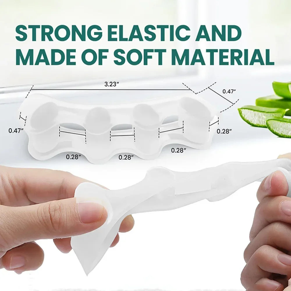 1 Pair Silicone Toe Separator Bunion Corrector Hammer Toe