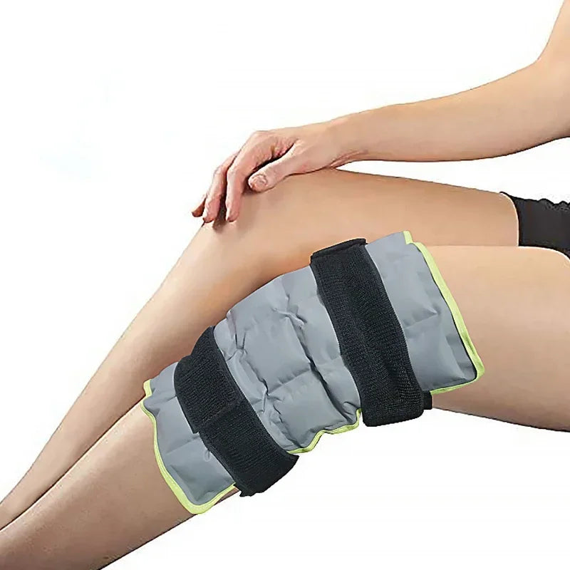 Large Knee Ice Pack for Injuries Reusable Cold & Hot