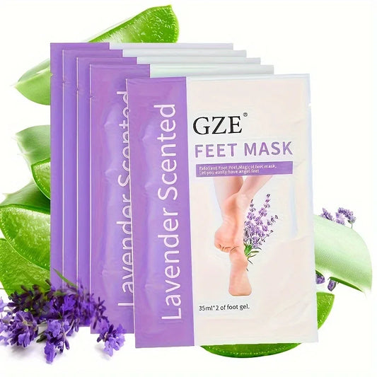 GZE Foot Peel Mask Skin Exfoliating Foot Masks for Dry,