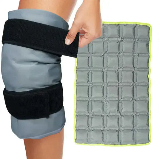 Large Knee Ice Pack for Injuries Reusable Cold & Hot