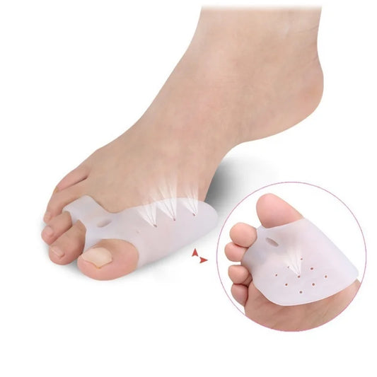 2Pcs Gel Foot Care Tool Bunion Corrector Bone Big Toe Protector Hallux Valgus