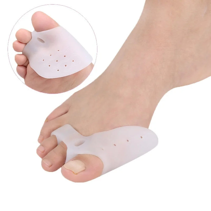 2Pcs Gel Foot Care Tool Bunion Corrector Bone Big Toe Protector Hallux Valgus