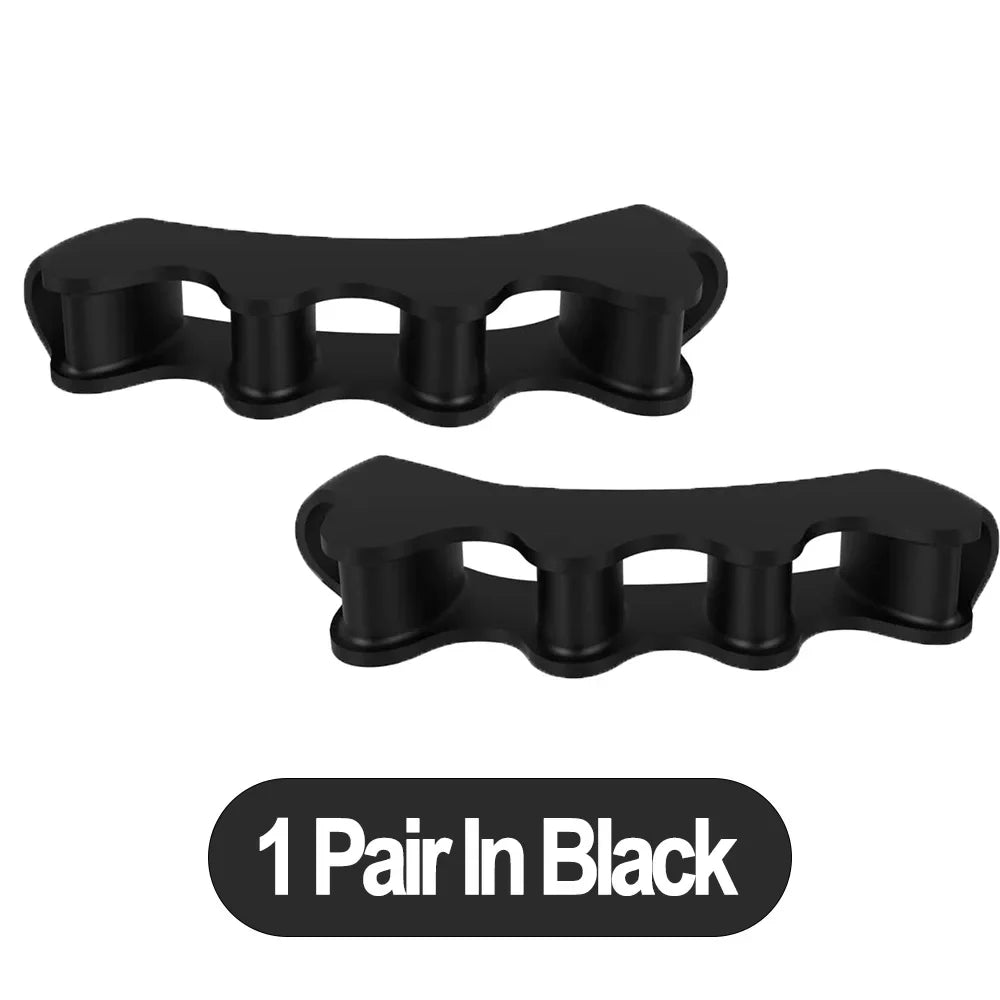 1 Pair Silicone Toe Separator Bunion Corrector Hammer Toe