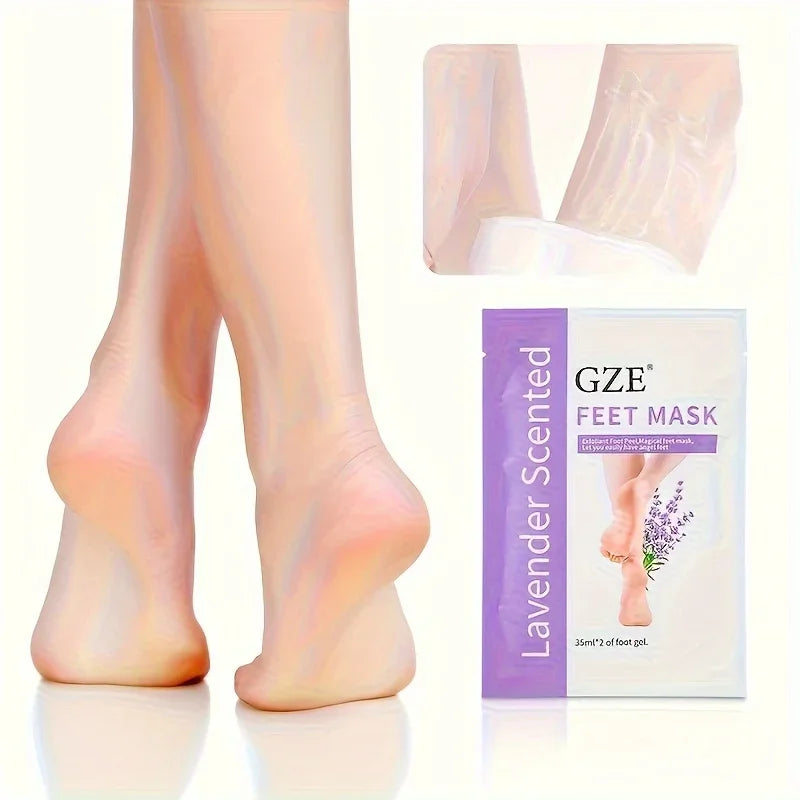 GZE Foot Peel Mask Skin Exfoliating Foot Masks for Dry,